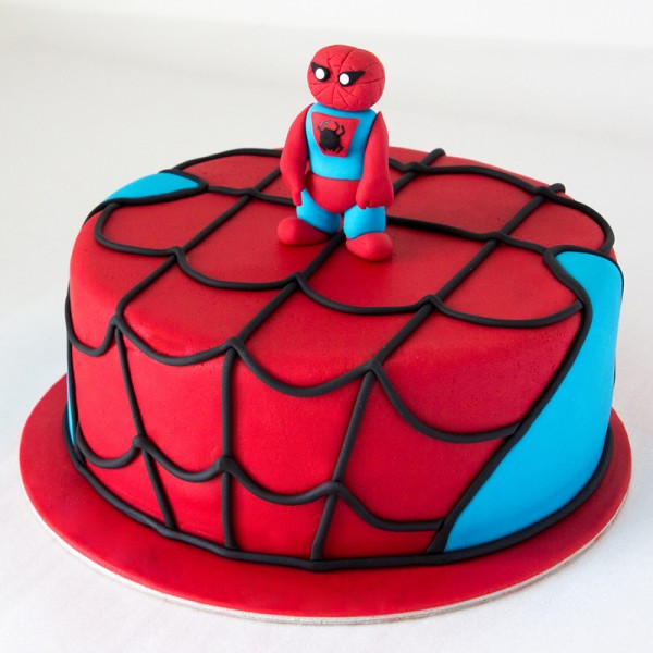 Buy Spider Man Fondant Cake Online | YummyCake