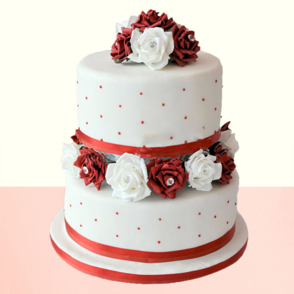 Rose Theme Cake | Rose Marble Cake | Rose Birthday Cake – Liliyum  Patisserie & Cafe