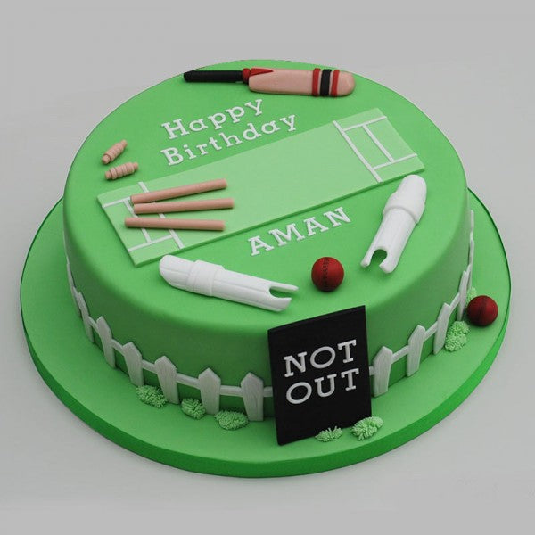 Cricket cake in 2023 | Cricket birthday cake, Cricket cake, Cricket theme  cake