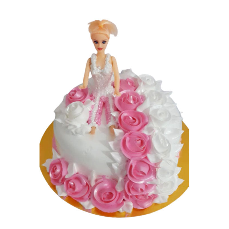 Princess Cute Doll Cake – Magic Bakers, Delicious Cakes