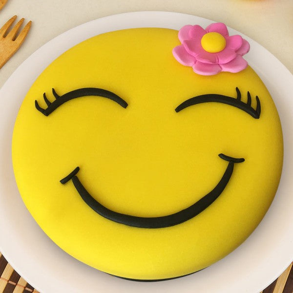 3pcs/set Smile EVA Birthday Cake Baby Shower Wedding Party Cupcake Topper  For Kids Boy Birthday Party Cake Decor Gifts