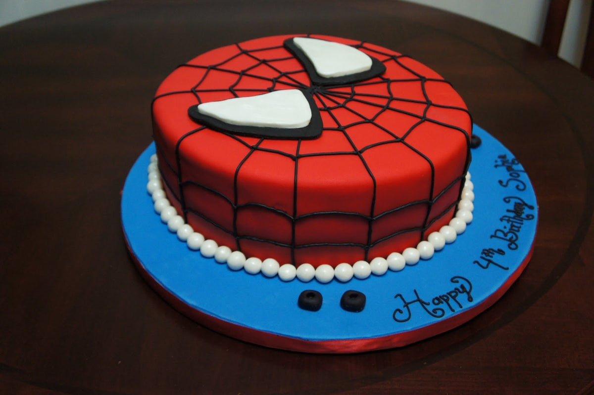 Spiderman Cake– Bloomsvilla