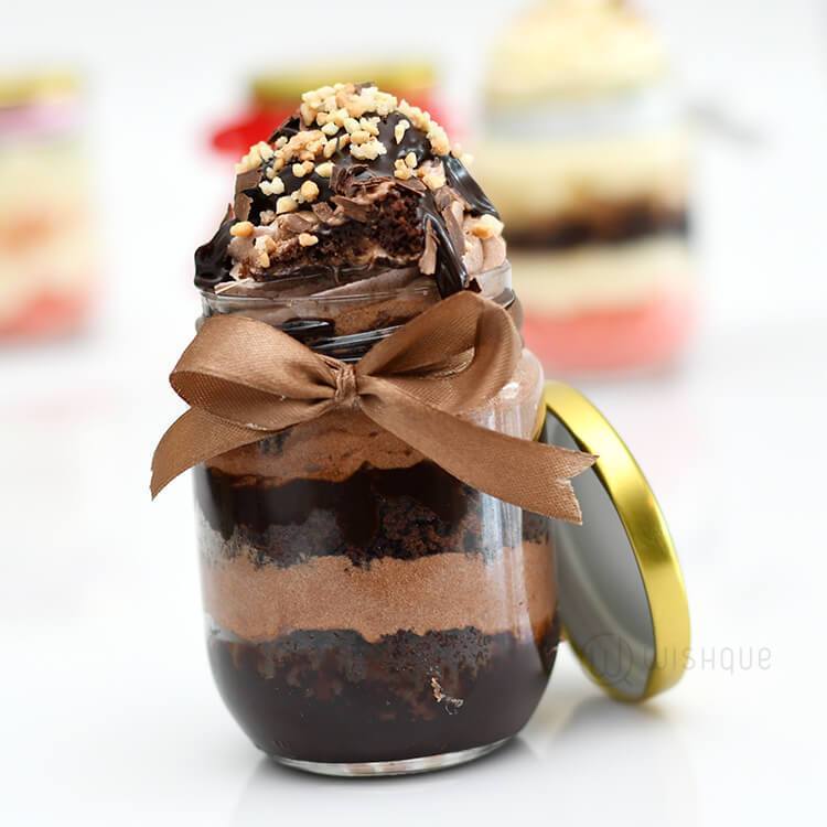 Double Chocolate Cake Jar | CĀK'D