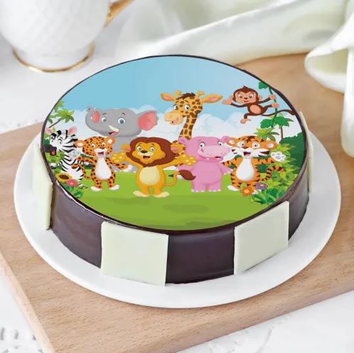 The Jungle Book Cake | Mogli, Balu, Sher Khan and Hathi with… | Flickr