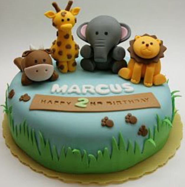 Zoo Themed Birthday Cake Projects | Photos, videos, logos, illustrations  and branding on Behance