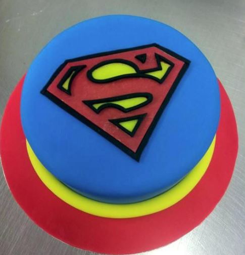 MY BAKE SHOP - SuperMan theme edible print Cake!!! | Facebook