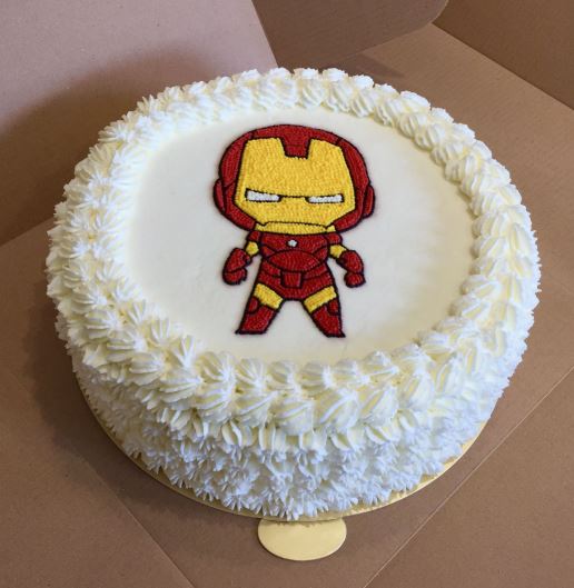 Iron Man Birthday Cake CB-NC302 – Cake Boutique