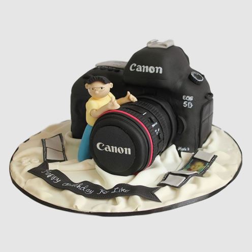 Canon Camera Cake 'mark2' - CakeCentral.com