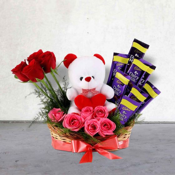 Assorted Surprise Basket - Bloomsvilla