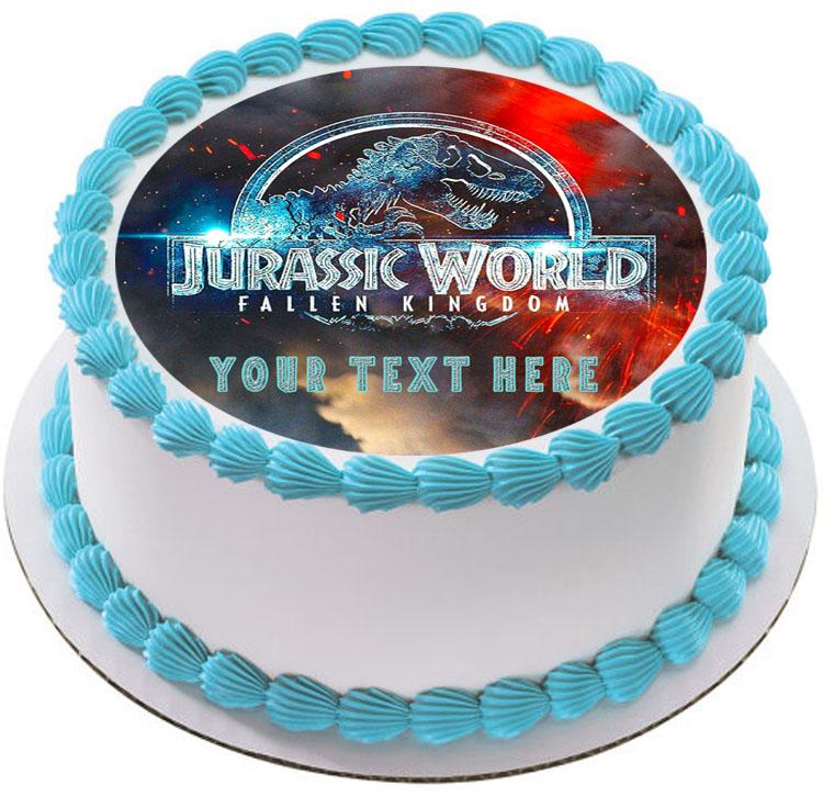 Jurassic Park cake for a lil dinosaur 🦖 check out our website www.emi... |  Cakes | TikTok